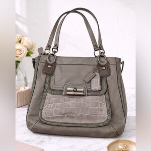 Coach Kristin Croc Bag 18303